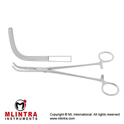 Mc Quigg-Mixter Dissecting and Ligature Forcep Right Angled - Longitudinally Serrated Stainless Steel, 23.5 cm - 9 1/4" Mc Quigg-Mixter Dissecting and Ligature Forcep Right Angled - Longitudinally Serrated Stainless Steel, 23.5 cm - 9 1/4"